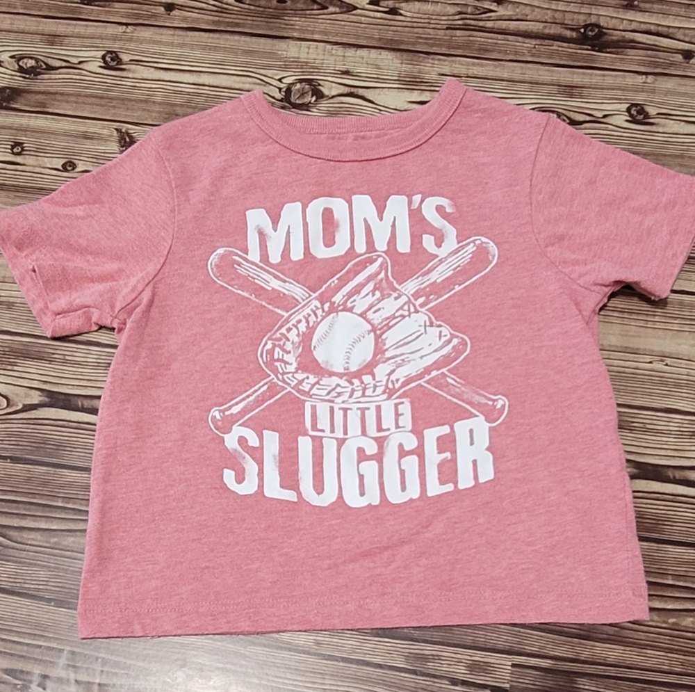 3/$15 Toddler Boy Baseball Slugger Shirt